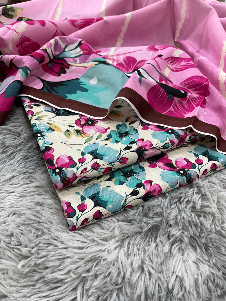 (Unstitched) 3Pc Khaddar