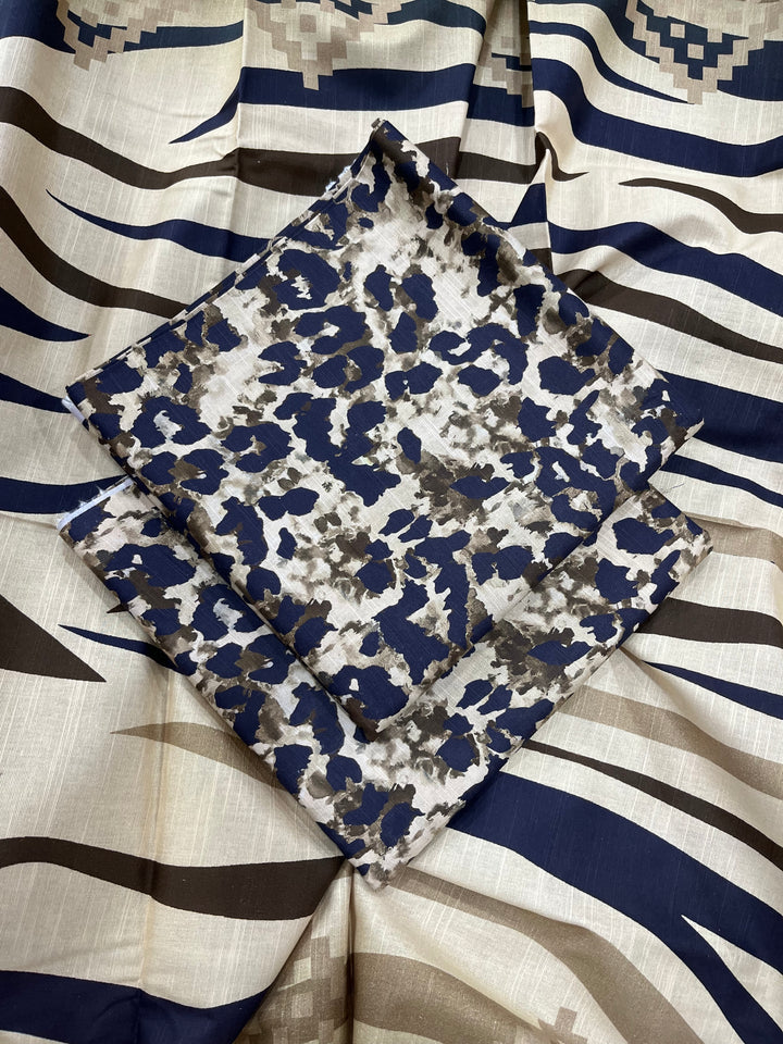 (Unstitched) 3Pc Khaddar