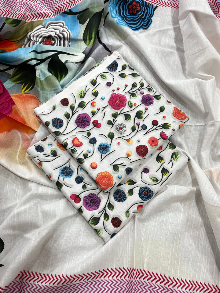 (Unstitched) 3Pc Khaddar