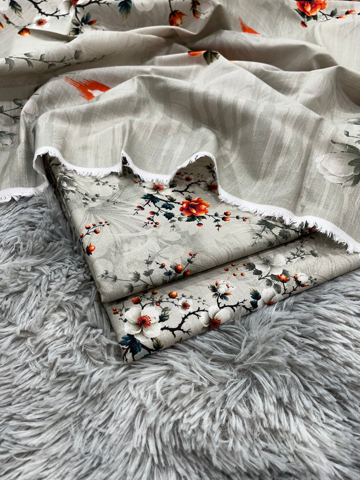 (Unstitched) 3Pc Khaddar