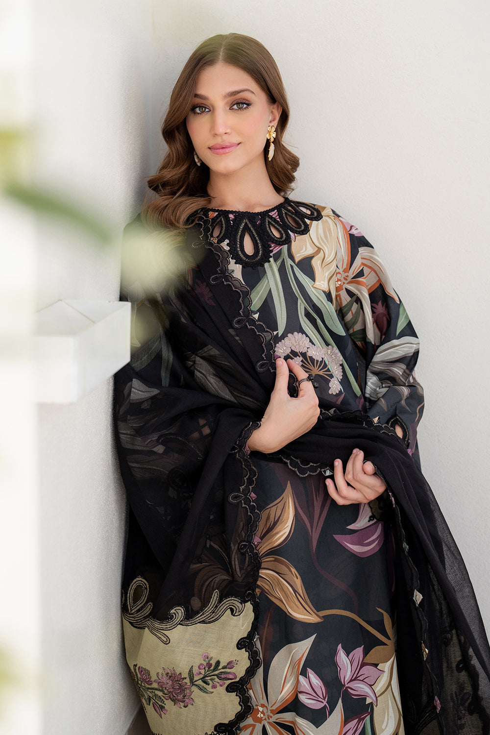 (Unstitched) Digital Printed Linen 3(Piece)