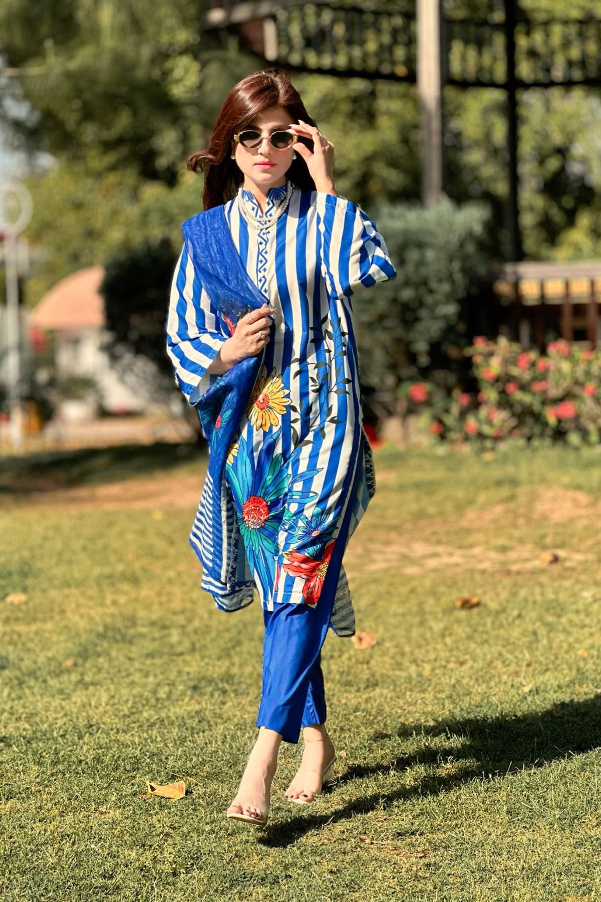 (Unstitched) Digital Printed Linen 3(Piece)