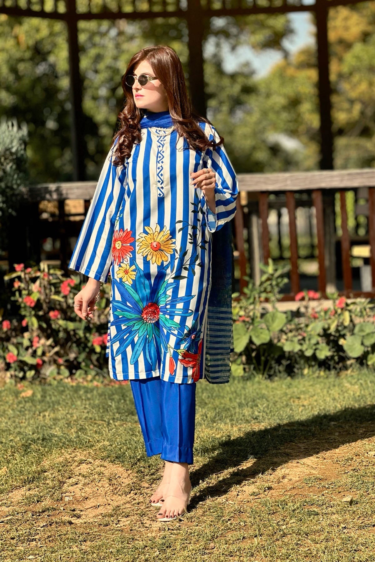 (Unstitched) Digital Printed Linen 3(Piece)