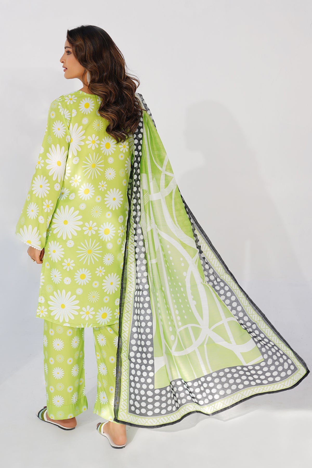 (Unstitched) Digital Printed Linen 3(Piece)