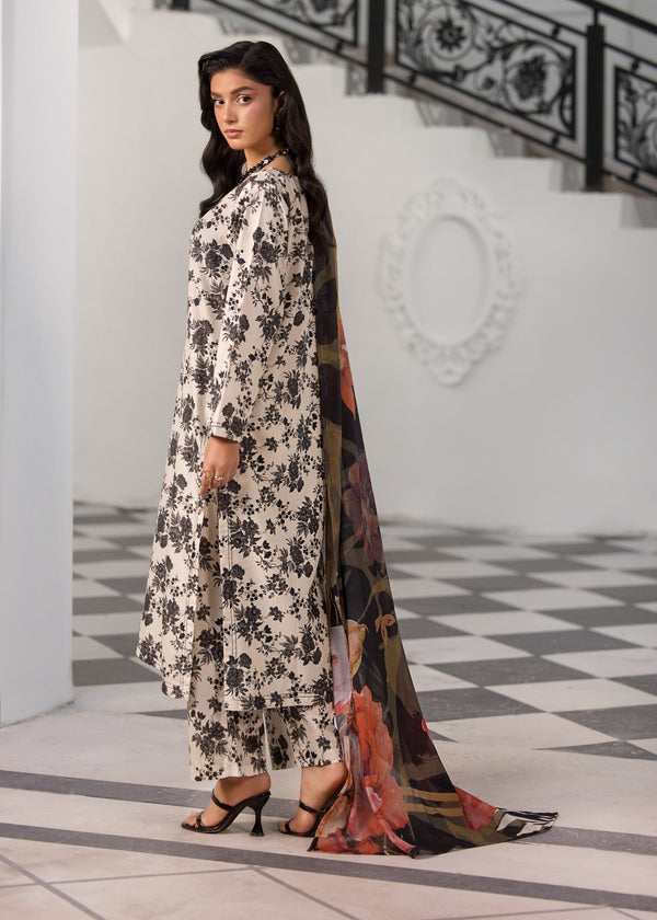 (Unstitched) Digital Printed Linen 3(Piece)