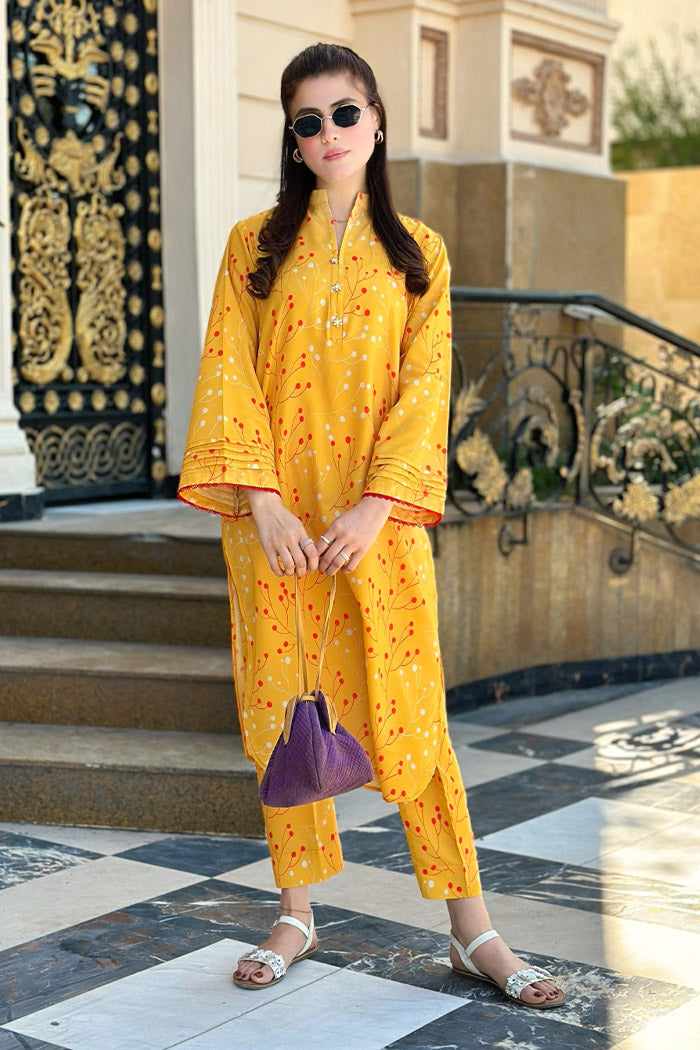 (Unstitched) Digital Printed Linen 3(Piece)