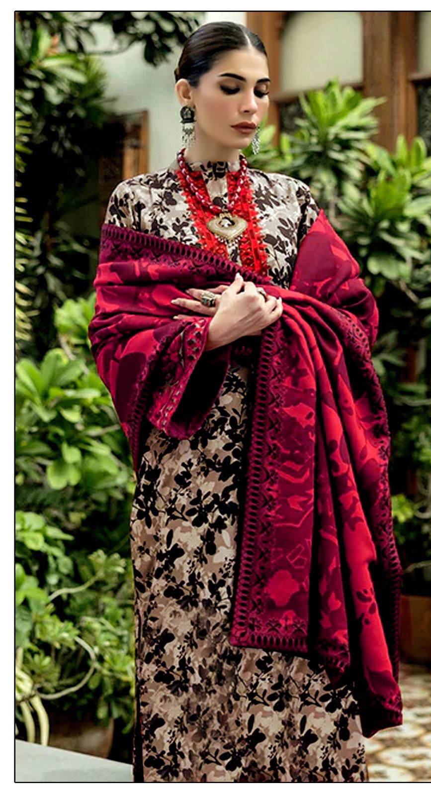 (Unstitched) Digital Printed Linen 3(Piece)