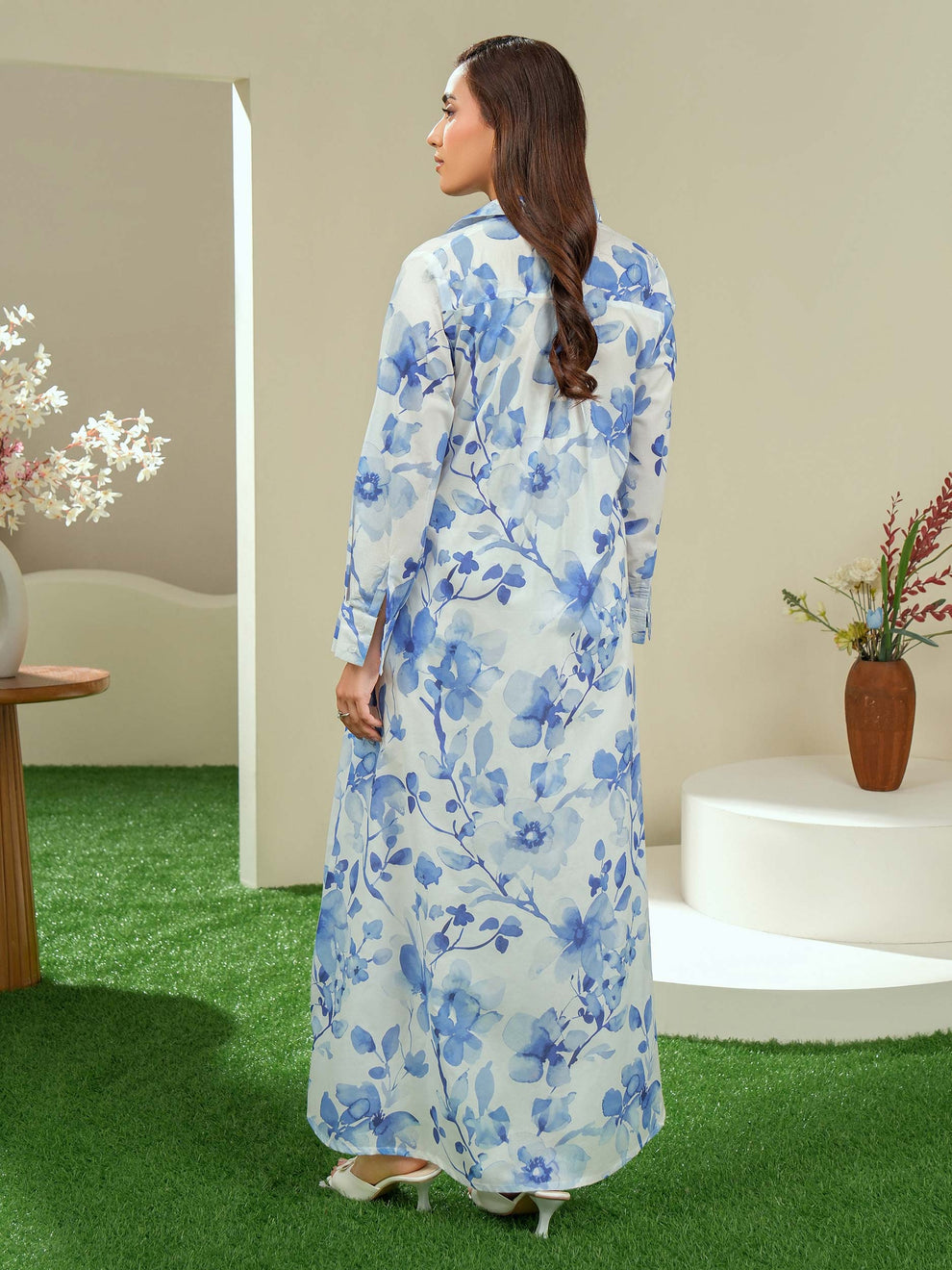 (Unstitched) Digital Printed Linen 3(Piece)